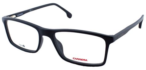 Buy CARRERA [CA175 003 5517] BLACK RECTANGLE MEDIUM UNISEX EYEGLASSES ...