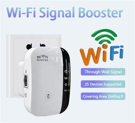 High Quality New WiFi Extender Signal Booster Up To 2640 Square Feet ...