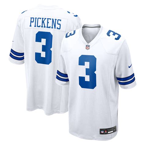 George Pickens YOUTH KIDS Dallas Cowboys Official NFL Jersey White ...