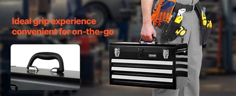 Image result for Portable Metal Tool Box