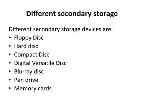 Secondary Computer Storage Devices 的图像结果
