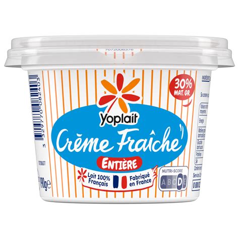 Crème Fraîche épaisse entière 30% - Yoplait Restauration