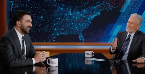 Jon Stewart tells New York mayoral front runner Mamdani his critics ...