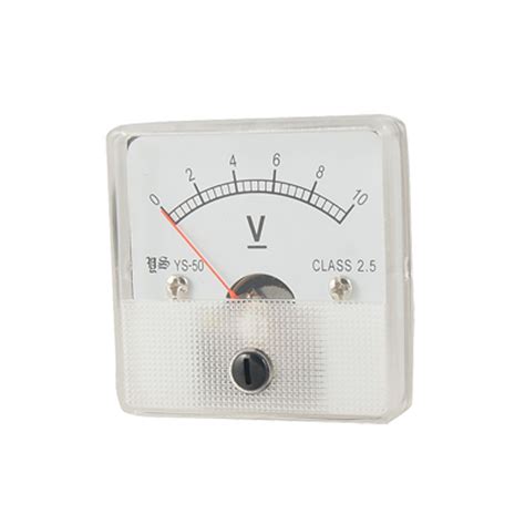 Generic DC 10V Voltmeter Voltage Panel Meter w Installing Parts ...