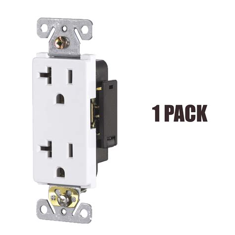Buy 20 Amp, Tamper Resistant, 120 Volt, Child-Proof Outlets, Duplex ...