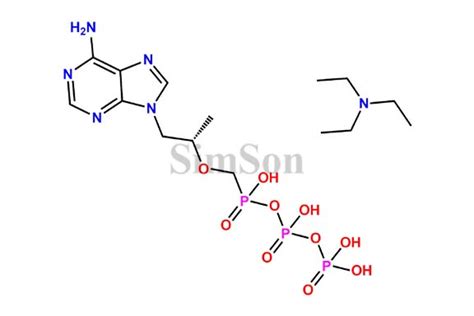Tenofovir Diphosphate Tetraethylamine | CAS No- 2122333-63-3 | Simson ...