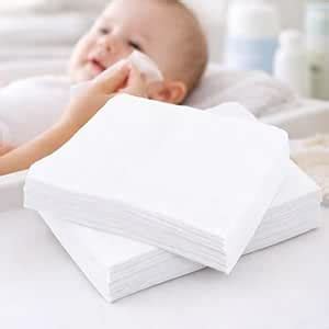 PIRU Dry Wipes for Baby and Adults Cleansing Cotton Tissue Towel Dry ...