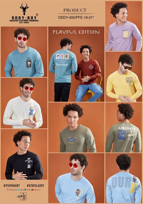 Vol 405 Oddy Boy Looper Mens Tshirts – Kavya Style Plus