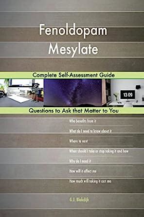 Buy Fenoldopam Mesylate: Complete Self-assessment Guide Book Online at ...