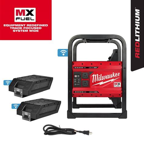 Buy MX FUEL 3600-Watt/1800-Watt Lithium-Ion Battery Powered Push Start ...