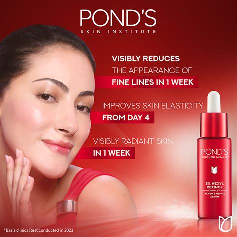 POND'S Youthful Miracle Hexyl Retinol, Renew & Repair Serum – POND'S India