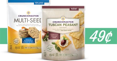 Crunchmaster Coupon | Makes Crackers 49¢ :: Southern Savers