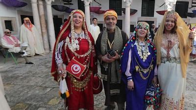Tunisians celebrate their roots in National Day dress – in pictures ...