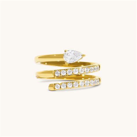 Mae Ring - 18K Gold Plated – Elinor Jewels