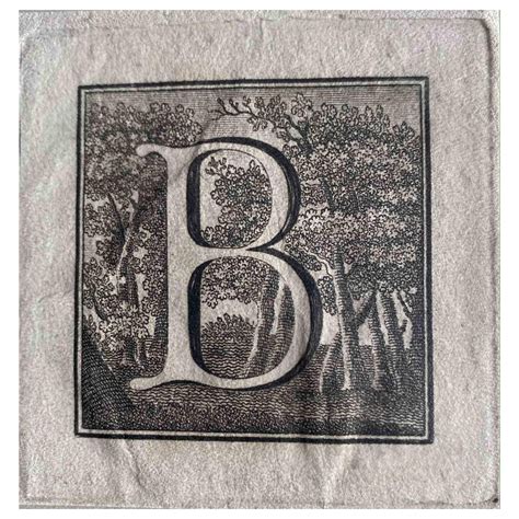 Carlo Nolli - Antiquities of Herculaneum - Letter of the Alphabet B ...