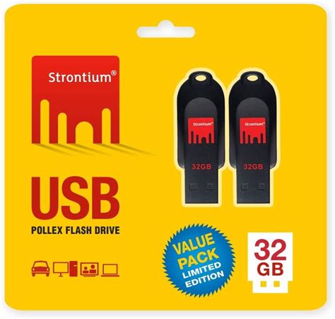 Strontium USB2.0 32 GB Pollex : Amazon.in: Electronics