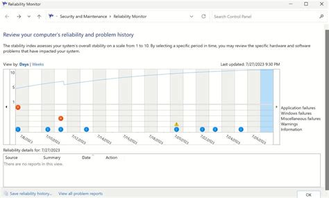 Fix Reliability Monitor Errors 的图像结果