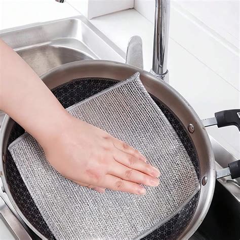 2025 New Multi-Purpose Steel Wire Dish Cloth, 3/5/10pcs High Quality ...