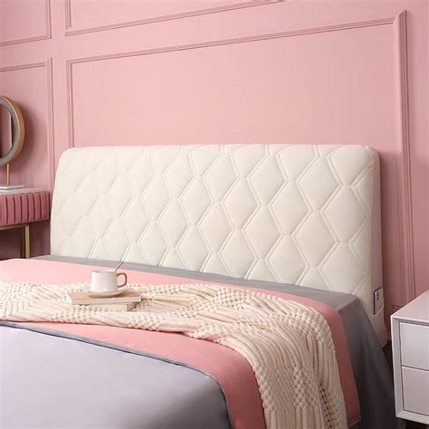 Amazon.com: EFELIM Velvet Bed Headboard Cover Full Queen Cal King Size ...