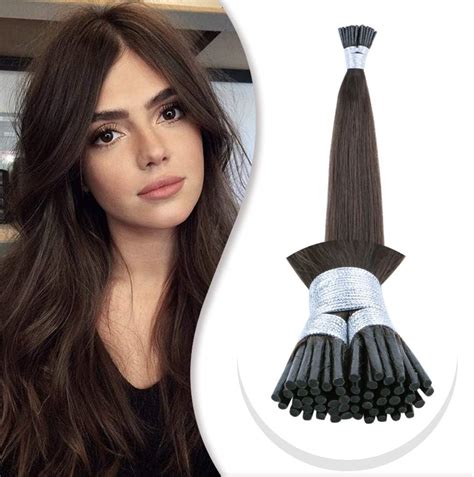 Miss Lirenn® 24 Inch I-Tip Hair Extensions 50 Strands Pre Bonded Stick ...