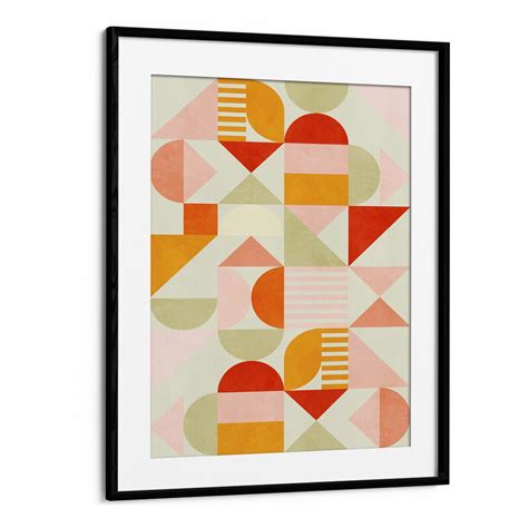 Bauhaus Fun Pastel Abstract Art by Ana Rut Bre – Asianmonk