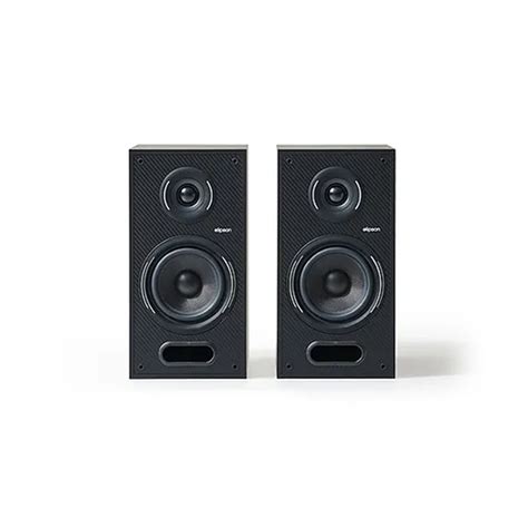 Elipson Horus 6B - 2-Way Bookshelf Speaker (Black)(Pair) – AV Shack