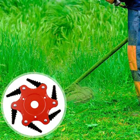 Universal 6 Blades Trimmer Head for Lawn Mower | Ubuy India