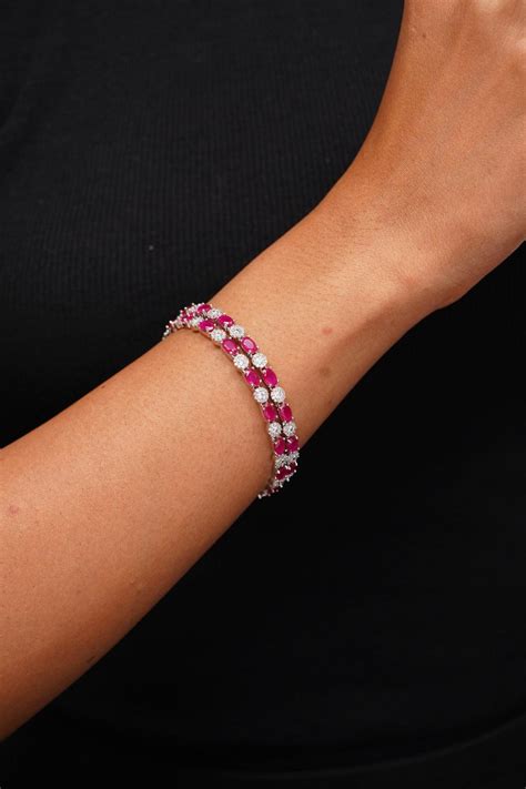 Anisha Slim Diamond Coloured Stone Bangles – Attrangi