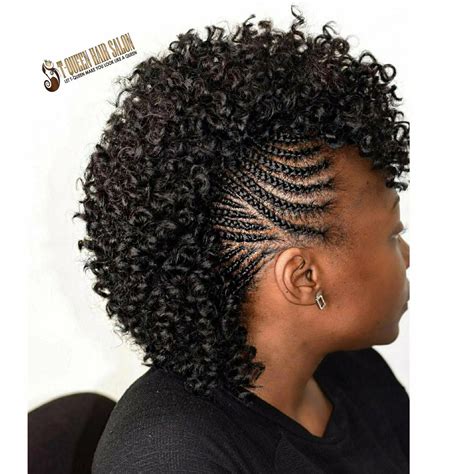 Mohawk Hairstyles For Black Women With Natural Hair