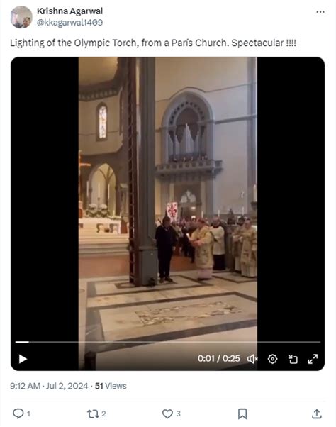 Fact Check: No, Viral Video Does Not Show Lighting Of Olympic Torch At ...