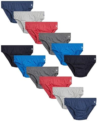 Buy U.S. Polo Assn. Men’s Underwear – Low Rise Briefs with Contour ...