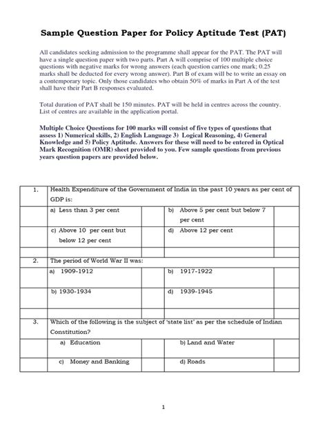 Image result for Question Paper PDF