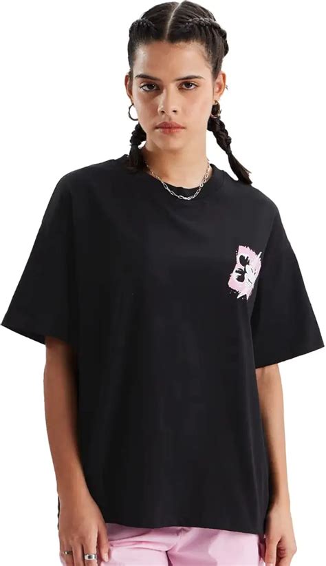 The Souled Store Official Mickey Mouse: Graffiti Women Oversized T ...