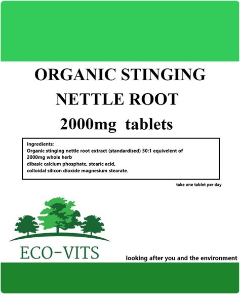 Organic STINGING Nettle Root 2000mg (120 tabs) Urinary Tract Prostate : Amazon.co.uk: Health ... - stinging of urine