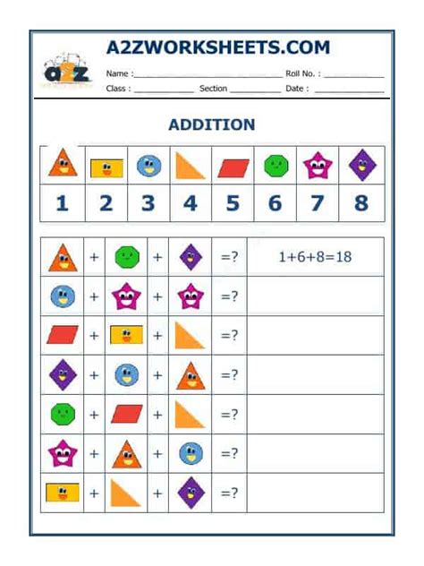 Image result for Mathematics Addition Worksheets