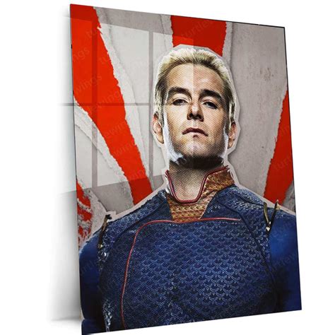 Homelander Metal Poster – The Boys Superhero Villain Wall Art | Power ...