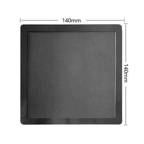 PVC Magnetic Cooling Fan Dust Filter Cover for Computer PC 14x14cm ...