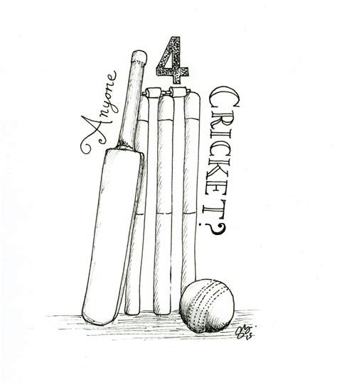 How to draw a cricket player step by step drawing tutorials – Artofit