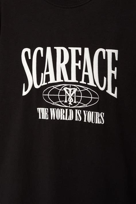 Scarface T-shirt | Tshirt print, Men's graphic t shirt, Shirts