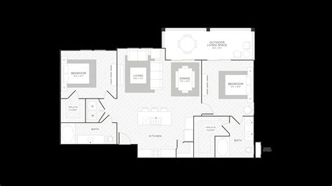 Floorplans | The Towers Woodland | Apartments in Conroe, TX
