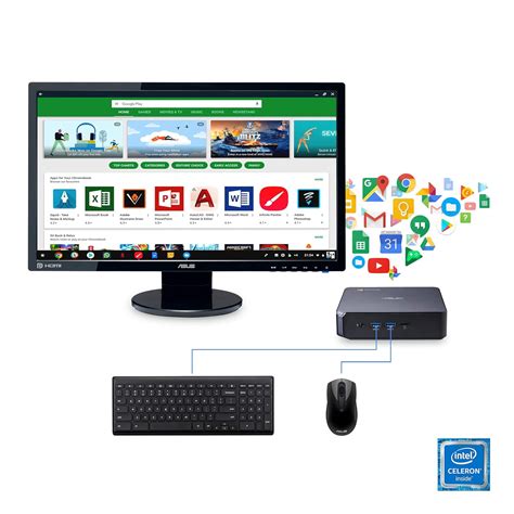 Amazon.in: Buy ASUS Celeron Chromebox and 24" Full HD Monitor with ...