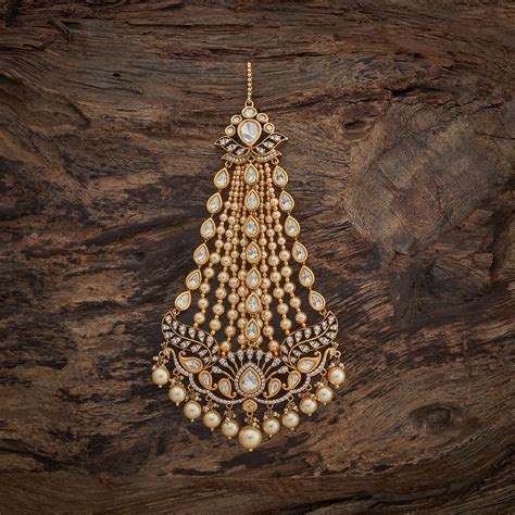 Kundan Hair Brooch 181117