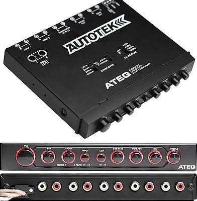 Autotek 4-Band Audio Equalizer with Built-in 2-Way India | Ubuy
