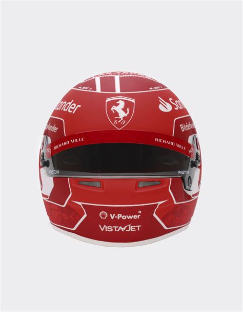 Minicasco Charles Leclerc 2023 a escala 1:2 - Edición Especial Las ...