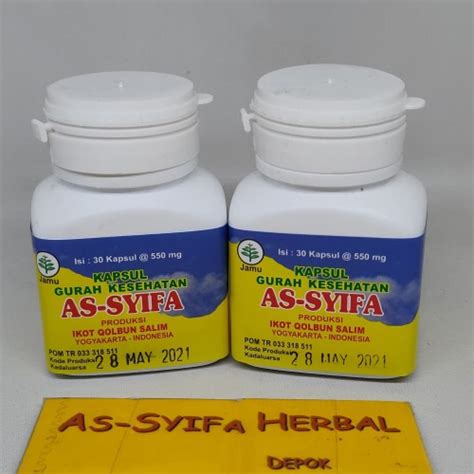 Jual kapsul gurah as-syifa - Kota Depok - as syifa herbal | Tokopedia