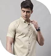 Majestic Man Printed Slim Fit Casual Shirt for Men (in, Alpha, S ...