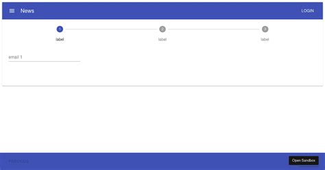 How to Create a Form Using Stepper in React Material UI 的图像结果