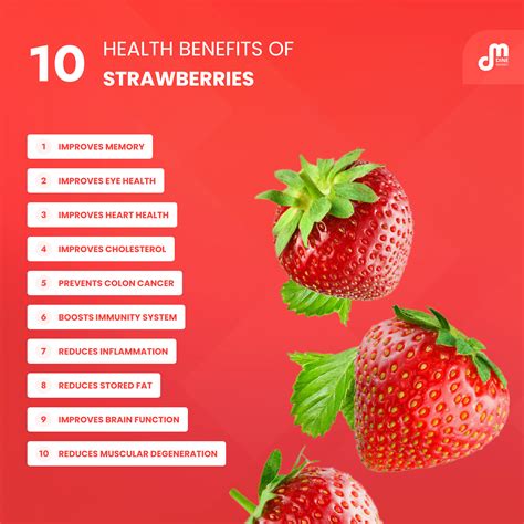 10 Health Benefits of Strawberries You Must Know 🍓 | Strawberry health ...