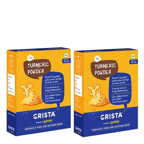 Buy Turmeric Powder Combo Pack Online | Crista Spices