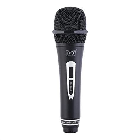 MX Vocal Dynamic Microphone for Singing with On/Off Switch | Handheld ...